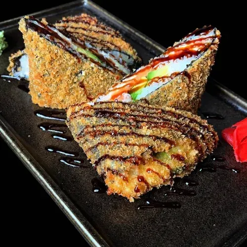 Sandwich sushi cu creveti
