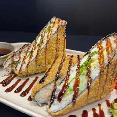 Sandwich sushi cu creveti