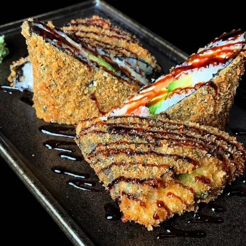 Sandwich sushi cu somon