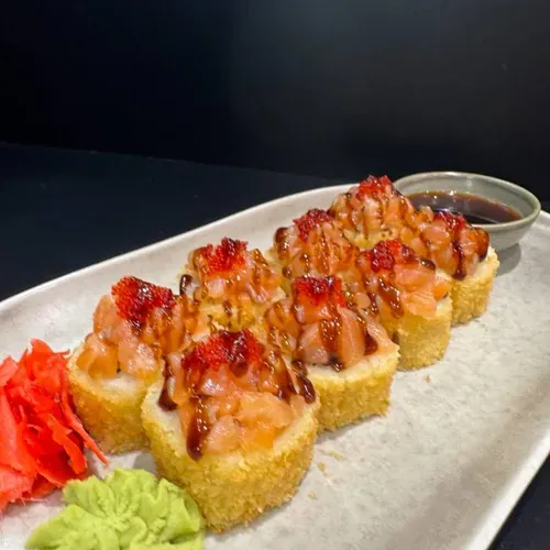 Sushi Tempura cu somon